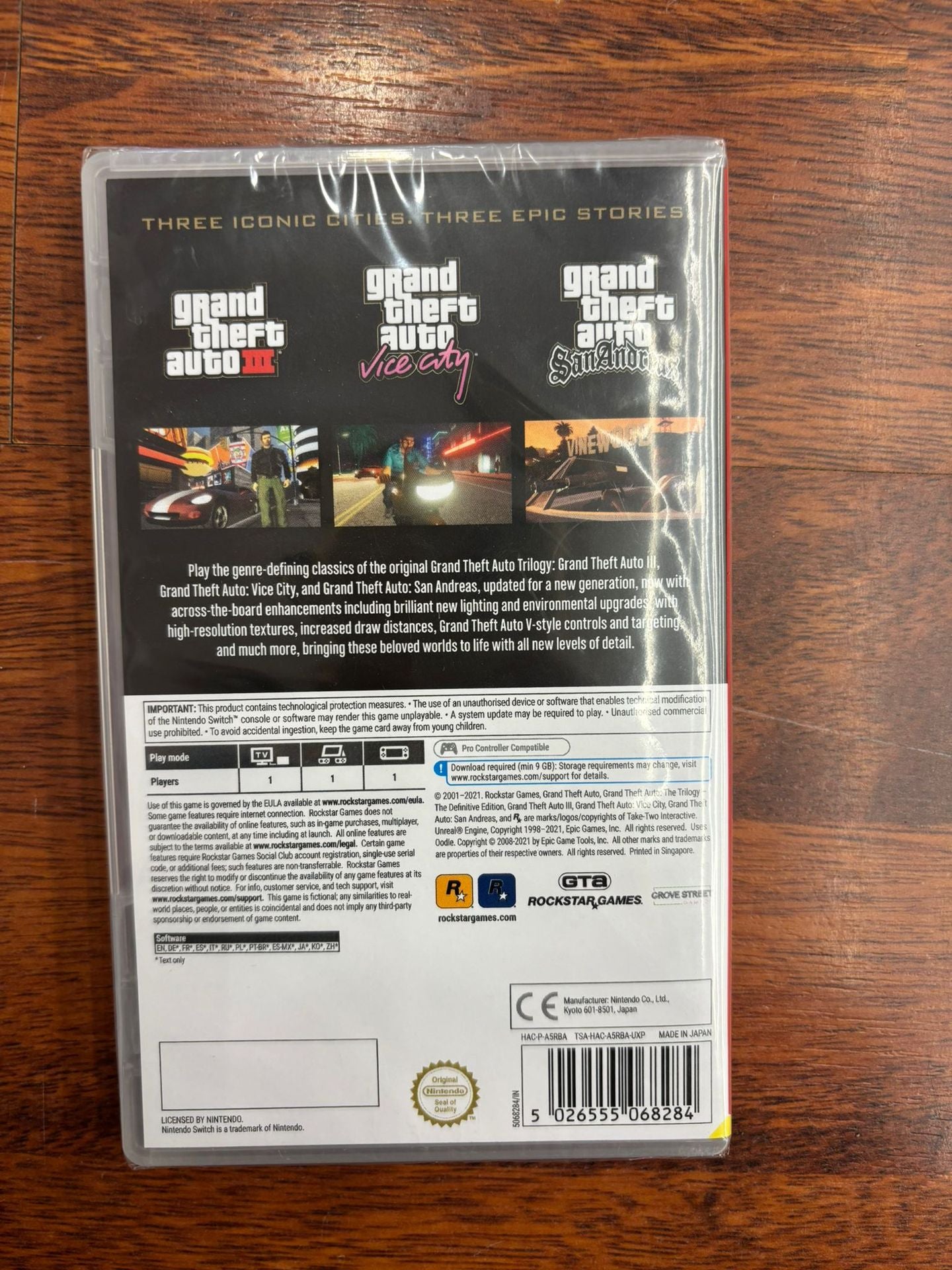 Grand Theft Auto (Gta) The Trilogy Switch UK Grand Theft Auto (Gta) The Trilogy Switch UK